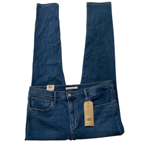 Levis 720 Red Tab Jeans Womens 33x29 High Rise Super Skinny Stretch Denim NWT - Picture 3 of 12